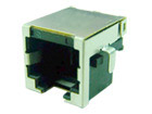 RJ11 RJ45 SINGLE PORT PCB JACK